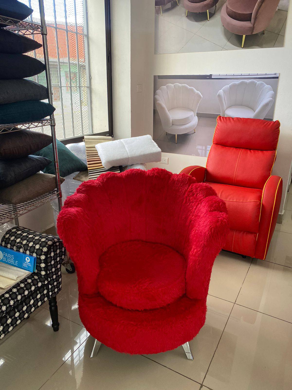 Sillón Rojo & Reclinable