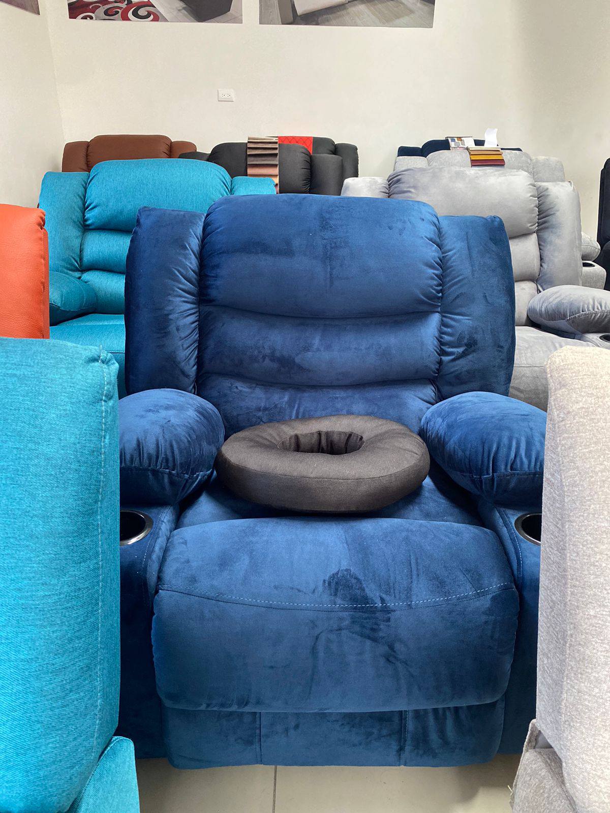 Reclinable Azul Marino